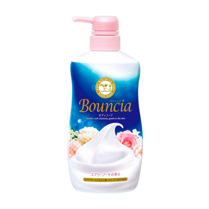 Сливочное жидкое мыло COW Bouncia с ароматом роскошного воздушного букета