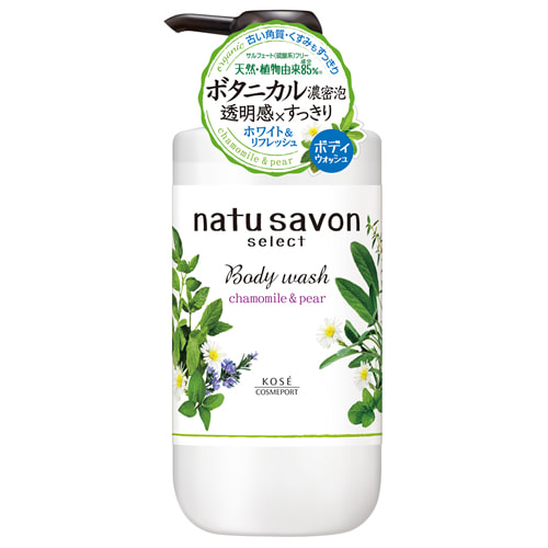 Жидкое мыло для тела Natu Savon «Ромашка и груша»