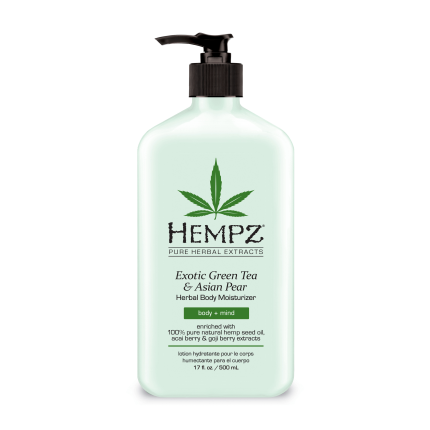 Молочко для тела HEMPZ Зеленый чай и Груша