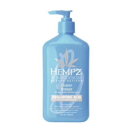 Молочко для тела с гиалуроновой кислотой HEMPZ Свежий ветер